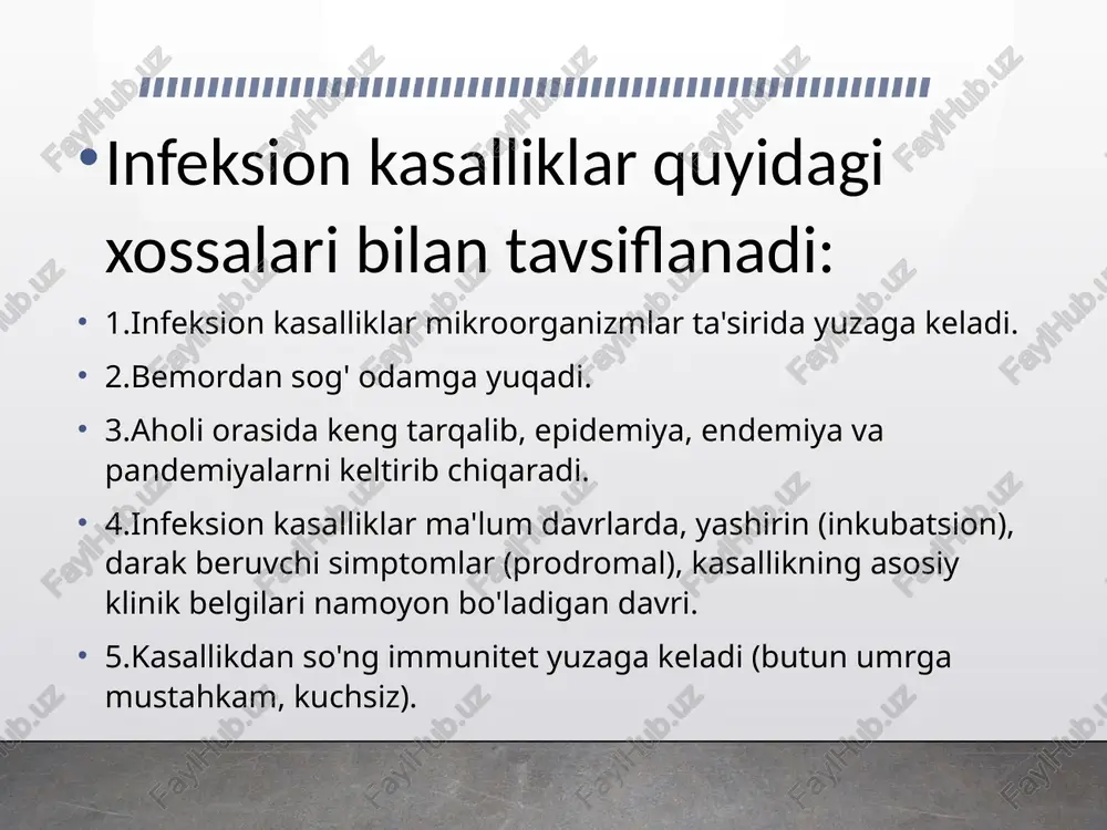 infeksion kasalliklarning tarqalish yo‘llari - Page 3