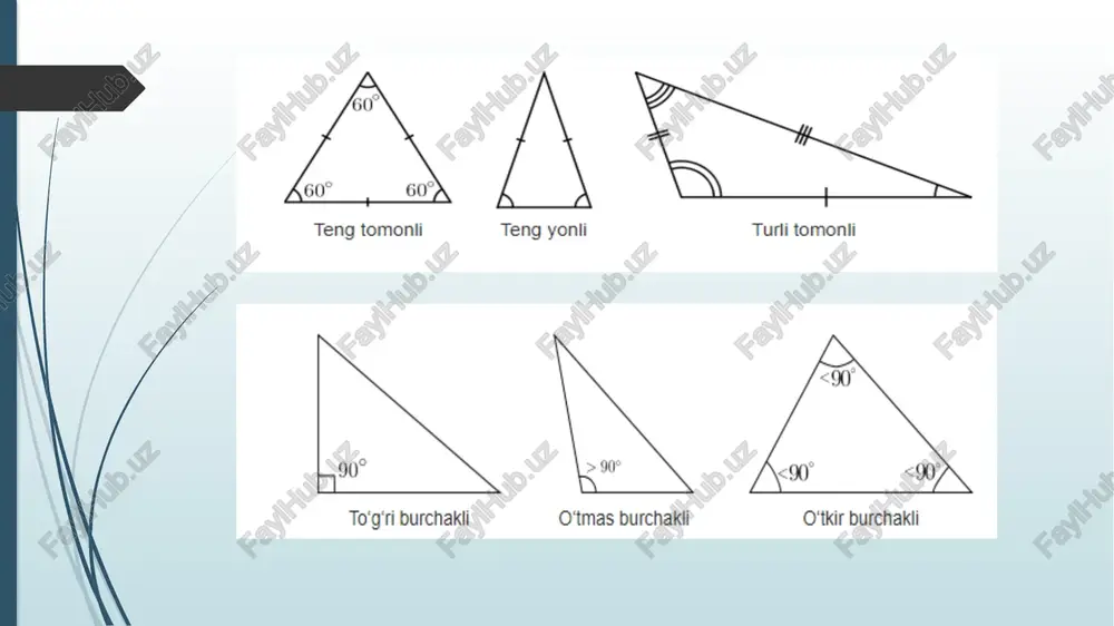 7-sinfda uchburchaklarning tenglikalomatlari - Page 3