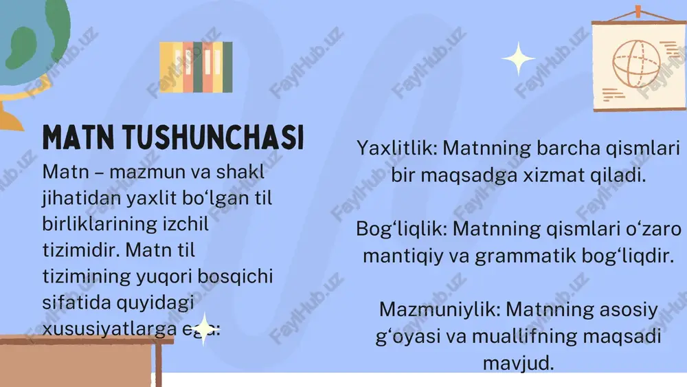 matn va uning birliklari - Page 3