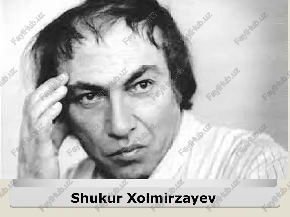 shiga qaramay, avvalo, hikoyanavisdir. u oʻz hikoyalarida abdulla qodiriy, abdulla qahhor kabi oʻzbek yozuvchilarining eng yaxshi anʼanalarini davom ettirish bilan birga oʻzbek hikoyanavisligini rus va yevropa yozuvchilarining badiiy tajribalari bilan ham boyitdi. shukur xolmirzayevning eng yaxshi hikoyalari qahramon obrazining yangi va yorqinligi, kompozitsiyasining oʻziga xosligi, qahramonlar tilining rangbarangligi bilan ajralib turadi. sh.xolmirzayevning inson va hayvonlar munosabatiga bag‘ishlangan hikoyalarida ham o‘ziga xos tarzda yozuvchi tug‘ilib o‘sgan boysun tabiati va kishilari xarakteridan kelib chiqib badiiy talqin qilingan. shukur xolmirzayevning tabiat va inson munosabatlariga bag‘ishlangan hikoyalari o‘zining rang-barang badiiy talqiniga ega ekanligini kuzatish mumkin. bu jihat yozuvchining nafaqat hikoyalarida, balki uning qariyb barcha asarlarida - qissa, esse, romanlarida ham ko‘zga tashlanadi, ularda doim tabiatga murojaat etiladi, o‘quvchiga tabiatning yangi-yangi sir-asrorlari oshkor qilinadi. chunki tug‘ilgan yurtidan uzoqda yashasa-da, tabiat, uning go‘zalliklari hamma-hammasi yozuvchining qon-qoniga, ongiga singib qolgap. u o‘zi tug‘ilib o‘sgan boysundan, hatto, ruhan ham ajralib yashay olmaydi. xulosa bundan shunday xulosa kelib chiqadiki, …