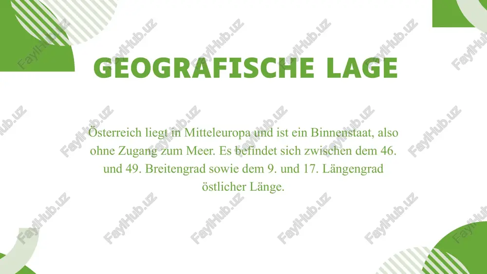 geographische lage von österreich - Page 3