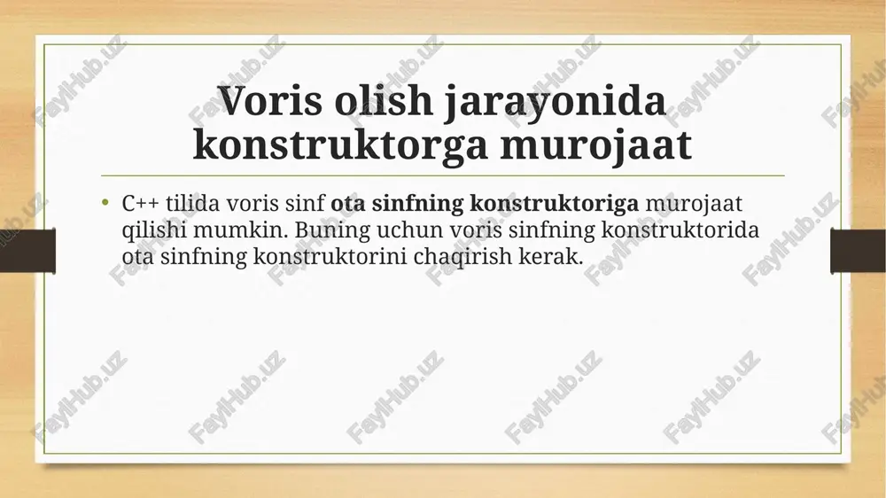 vorisolish jarayonida konstruktor gamurojaat - Page 3