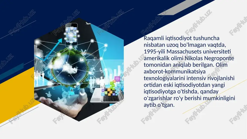 raqamli iqtisodiyotga kirish va ulanishning davri - Page 3