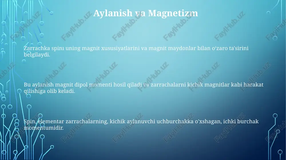 elementar zarrachalar spinı - Page 3