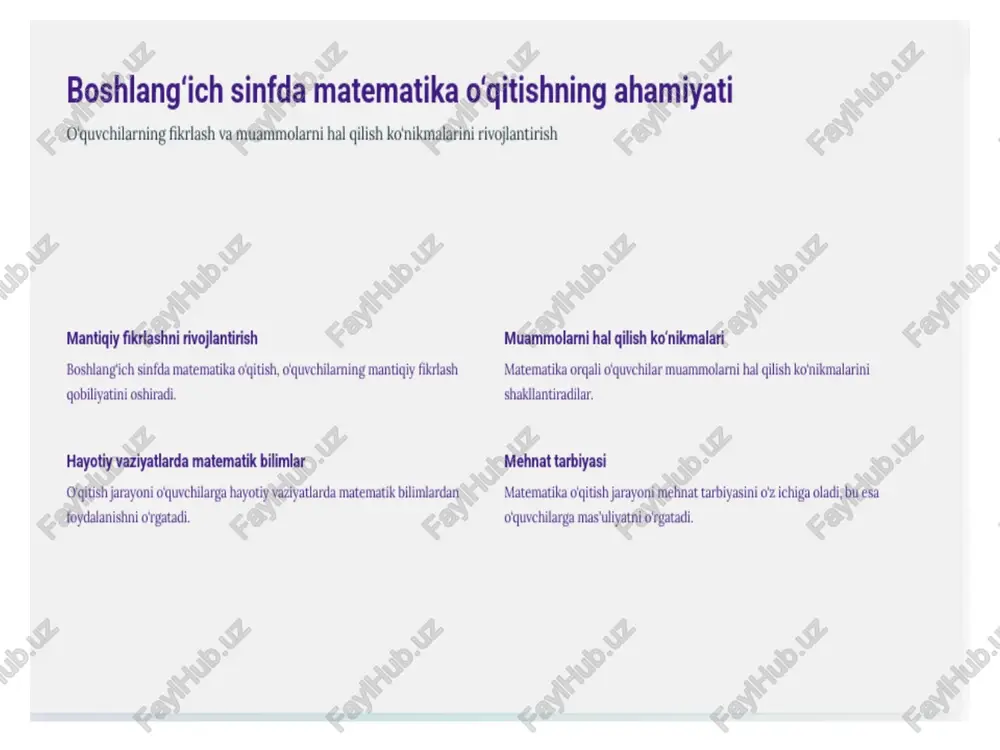 boshlang‘ich sinfda matematika o'qitish - Page 3