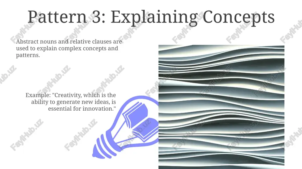 patterns with abstract nouns and relative clauses - Page 3
