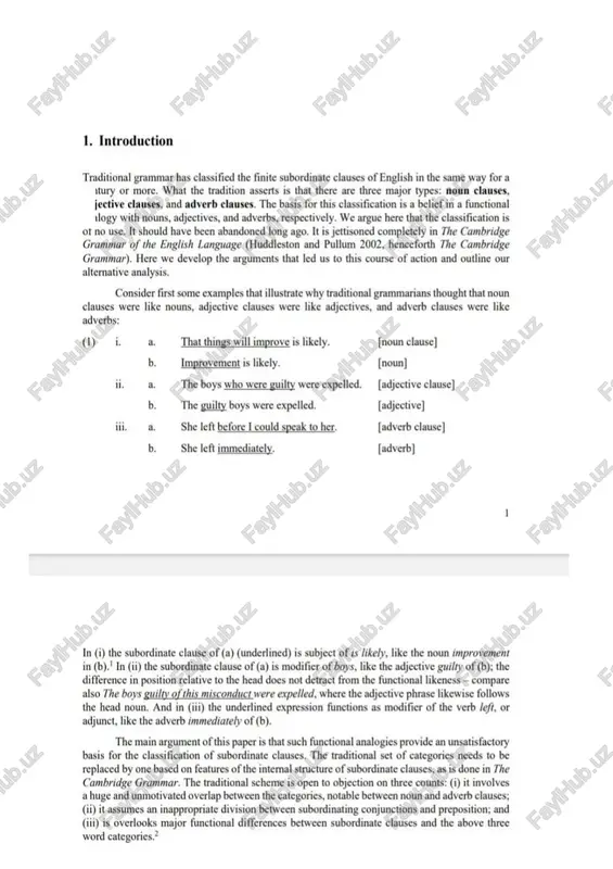 types of subordinate clauses in modern english - Page 3