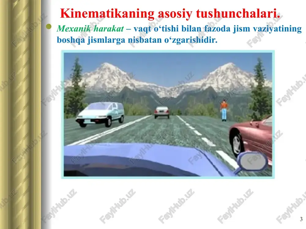 kinematika asosslari - Page 3
