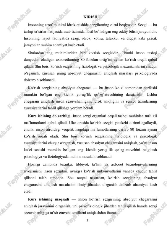 t – bu ko`z mushaklarining birikkan soxasidir. bu qavat 2 ta nerv kismlaridan iboratdir: shox parda va sklera. shox parda: fibroz qavatga taallukli bulgan umumiy funksiyalarni bajarishdan tashkari yoruglik nurlarini sindirishda ishtirok etadi. shox parda umuman qon tomirlarga ega emas, fakat limbning yuza qavatlari chetki tomirlar tutamlaridan va limfatik tomirlardan iboratdir. moddalar almashinuvi chetki xalkasimon tomirlar tutami, ko`z yoshlar va oldingi kamera suyukligi xisobiga buladi. bunday nisbiy aloxidalik belmalardagi shox pardani utkazishda yaxshi aks etadi. antitanalar utkazilgan shox pardaga etib borolmaydi va boshka yot tukimalarda sodir bulgani singari shox pardani emirib tashlolmaydi. shox parda nevr tolalariga juda boy va odam organizmidagi eng yukori sezgirlikka ega bulgan tukimalardan xisoblanadi. manbasi uch shoxli nerv bulgan bir kancha sezgir nervlar katorida shox pardada trofik funksiyani bajaruvchi simpatik innervatsiya xam mavjudligi aniklanagan. moddalar almashinuvi normal bulishi uchun tukima va qon orasidagi jarayonlar balansi anik bulishi lozim. aynan shuning uchun kolbachalar retseptorlarining eng afzal ko`rgan …