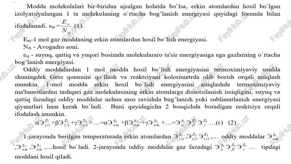 molekulalarning energetikasi - Page 3