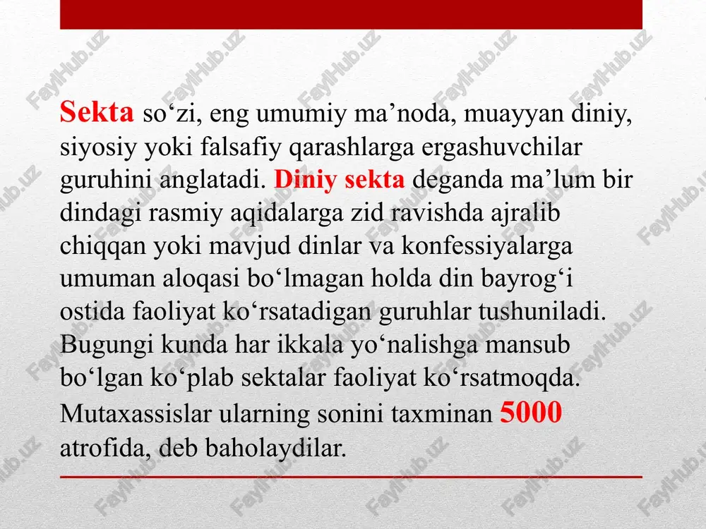 mning 1900 yil 4 noyabrdagi bayonotiga binoan oxir-oqibat “ahmadiylik” nomini olgan. g‘ulom ahmad 1840 yilda hozirgi pokiston hududidagi panjob viloyatining gurdaspur mintaqasidagi qodiyon qishlog‘ida tug‘ilgan. u yoshligidan hinduiylik, yahudiylik, xristianlik aqidalari bilan tanishgan. bu esa uning dunyoqarashiga ta'sir ko‘rsatgan va u o‘zini hinduiylarning avatari (hinduiylik ta'limotiga ko‘ra, krishnaning yerdagi ko‘rinishi), yahudiylarning mashiahi (yahudiylikka ko‘ra, isroil xalqi va insoniyatni qutqarish uchun yaratgan tomonidan yuboriladigan dovud payg‘ambar avlodidan bo‘lgan shoh), xristianlarning xaloskori va buddaviylarning maytreyasi (buddaviylarning yerda paydo bo‘lishi kutiladigan ilohi) deb e'lon qilgan. g‘ulom ahmad qarashlari evolyusiyasining tahlili uning asl mohiyatini chuqurroq anglashga yordam beradi. dastlabki bosqichda u o‘zini sof islom ta'limoti himoyachisi sifatida namoyon qilib, turli dinlarga o‘z raddiyalarini berishga urinadi. u o‘zini “xokisor” bir musulmon sifatida ko‘rsatib, o‘zini “o‘z da'vati va shaxsiy xususiyatlarida masihga o‘xshagan kishi” deya tarafdorlarini to‘playdi. ikkinchi bosqichda esa dinni yangilash g‘oyasini, ya'ni 1885 yili u o‘zini yashab turgan davr (hijriy xiv asr) "mujaddidi" ekanini, 1888 …
