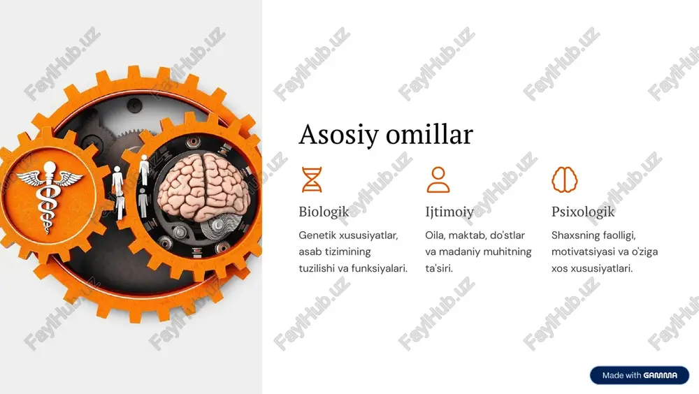 psixik rivojlanishning asosiy qonuniyatlari - Page 3