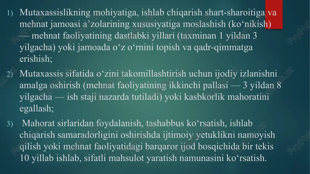 yetuklik davrining psixologik xususiyatlari - Page 3