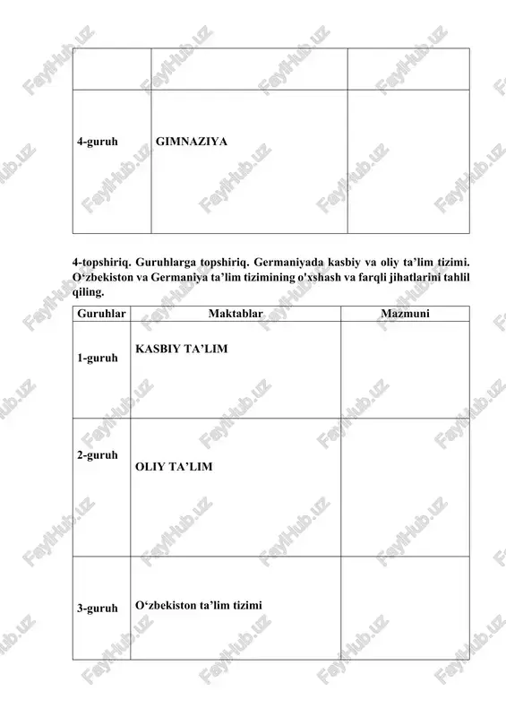 germaniya davlatining ta’lim tizimi - Page 3