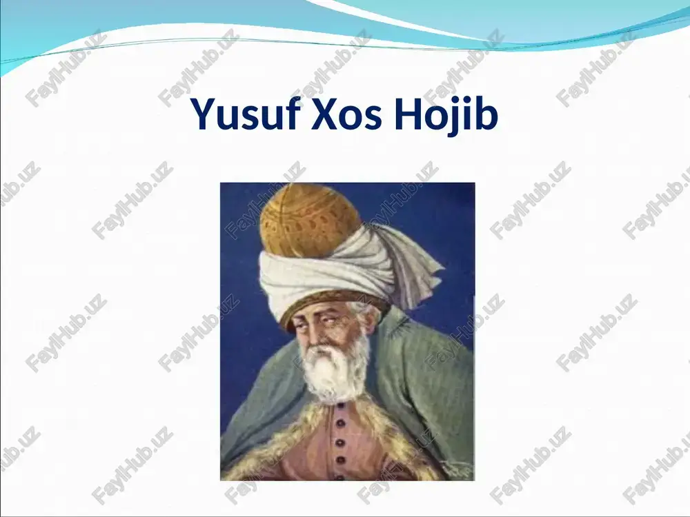yusuf xos hojib “qutadg* u bilig” - Page 3