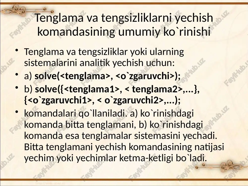 tenglamatuzilishiturlaritenglamalaryechishmetodi - Page 3