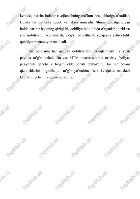 tasviriy san’at orqali bolalarda ixtirochilik - Page 3