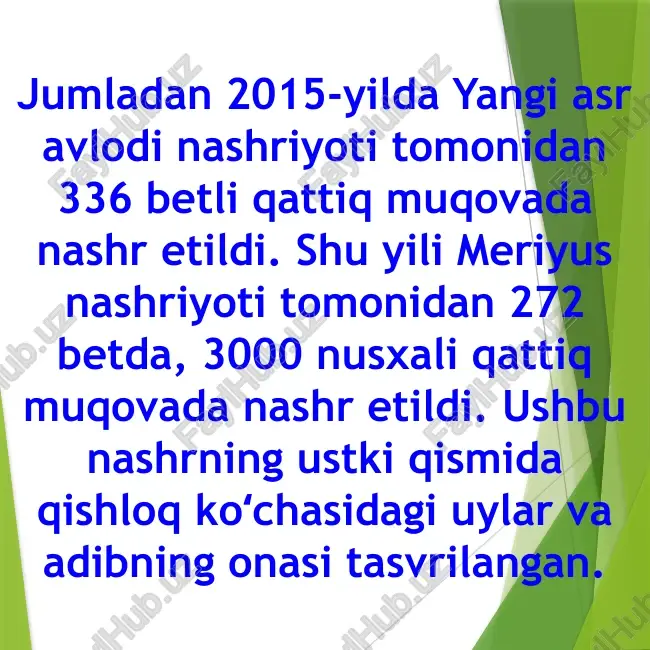 o‘zbekiston xalq yozuvchisi o‘tkir hoshimov - Page 3
