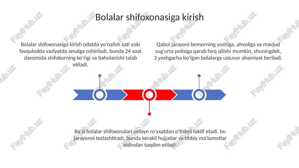 osma texnologiyasi bolalar jarrohligi uchun maxsus implantatlar yaratishda qo'llaniladi, bu esa operatsiya natijalarini yaxshilash va tiklanish vaqtini qisqartirishga yordam beradi. xavfsizlik va sifat bolalar kasalxonasida infeksiyalarni nazorat qilish boʻyicha qatʼiy protokollar mavjud boʻlib, bu kasalxonada yuqadigan infeksiyalarning darajasini 15% ga kamaytirishga qaratilgan. kasalxonada jarrohlik amaliyotlarining xavfsizligi va sifatini ta’minlash uchun 10 qadamlik xavfsizlik roʻyxati qoʻllaniladi, bunda barcha jarrohlik amaliyotlarida standartlashtirilgan usullar qoʻllaniladi. kasalxonada ogʻriqni baholash va boshqarish boʻyicha maxsus dasturlar ishlab chiqilgan boʻlib, ogʻriqni baholash shkalasi orqali 90% bemorlarda ogʻriq darajasi kamayishiga erishiladi. jamiyat bilan aloqalar 24/7 ishonch telefon liniyasini boshqaradi, bu yerda bolalar salomatligi boʻyicha 1000 dan ortiq savollarga bepul javob beriladi. bolalar kasalxonasining veb-sayti va ijtimoiy media kanallari orqali 150 dan ortiq sog'liqni saqlash materiallari va yangiliklari tarqatiladi. ular yiliga 50 dan ortiq turli tadbirlar, jumladan, ochiq eshiklar kunlari va xayriya yugurishlarini tashkil etadilar, 10000 dan ortiq odamni qamrab oladi. jamiyat bilan aloqalar moliyaviy yordam va sug'urta bolalar …