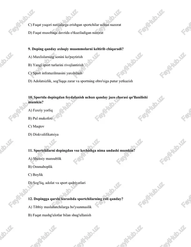 doping haqida malumot - Page 3
