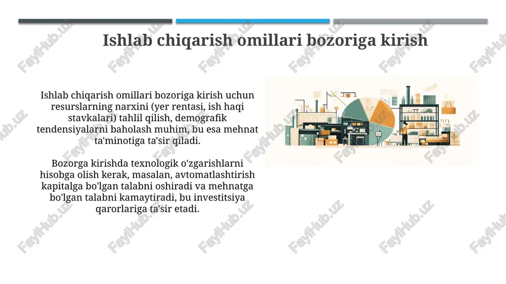 ishlab chiqarish omillari bozori - Page 3