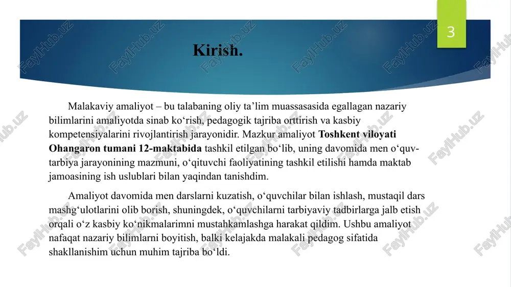 psixologik eksperiment jarayoni va uning asosiy xususiyatlari amalakaviy amaliyot hisobot - Page 3