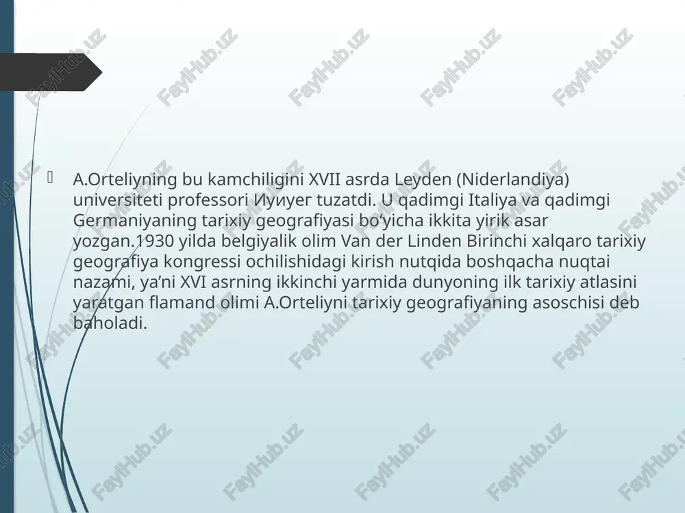 amirligi qo'qon va xiva xonliklarining asosiy savdo yo'llarining yo'nalishlari, chor rossiyasi mustamlakasi bo'lgan turkistonning siyosiy-ma’muriy ishlari kabi muammo-lardir.. muammoning eng qiyin tomoni — bu o'rga-nilayotgan hududning iqtisodiy geografiyasiga oid ko'rsatkich-laming qayd qilinishi, ya’ni ishlab chiqarish kuchlarining rivoj-lanishi va joylashishini ko'rsatishdir. tarixiy-geografik muammolami hal etishda esa hamon ikkita yo‘nalish - tarix va geografiya mavjud. tarixiy geografiya bu fanlaming. tutash chegarasida bo‘lib, tarixga ham, geografiyaga ham oid deyish mumkin. 4. tarixiy geografiyaning yangi davrda o‘rganilishi. xx asr boshida peterburg arxeologiya instituti va moskva universitetida tarixiy geografiya o ‘qitila boshlandi. talabalarga mazkur fan asoslarini peterburgda s.m.seredonin va aaspitsin, moskva universitetida esa m.k.lyubavskiy o'qishgan. an.nasonov esa qadimgi rus tarixiy geografiyasiga oid „rus yeri“ nomli ilmiy tadqiqotini 1951 yilda moskvada nashr ettirgan. m.n.tixomirov „rossiya xvi asrda“ nomli fundamental tadqiqot yaratgan (moskva, 1962 yil). i.agolubsovning ilmiy tadqiqotlari asosan tarixiy kartografiya rivoji masalalariga bag‘ ishlangan. m.v.vitov, v.k.yatsunskiy, v.z.drobijev, i.d.kovalchenko, av.muravev, l.agoldenberg, m.i.belovlar tarixiy geografiya-ning nazariy masalalariga bag‘ishlangan …