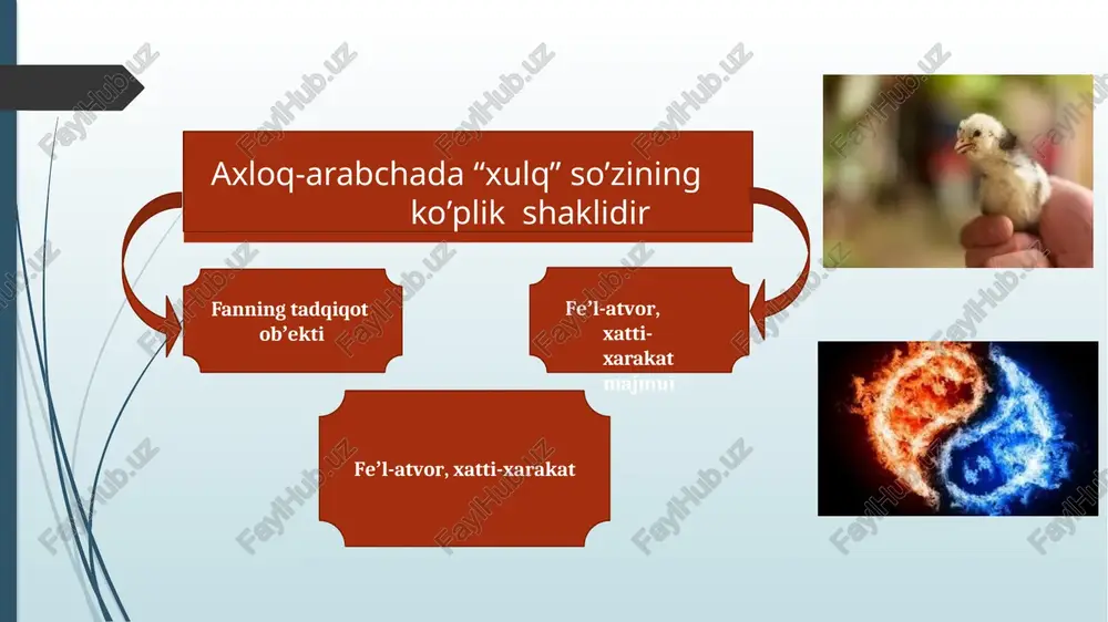 a tashladi; kant burchga asoslangan imperativ (qatʼiy amr) gʻoyasini ilgari surdi, gegel axloqning miqyosiyligini, huquqning asosi, jamiyatning qoni va joni ekanini, feyerbax axloqiy xatti-harakatlarda hissiyotning, ayniqsa, muhabbat hissining ahamiyatini taʼkidladilar. irratsional yoʻnalish tarafdorlari insonni tushunchalar (aql) yordamida bilish mumkin emasligini, yovuzlikning ezgulikdan gʻolib kelayotganligi axloqsizlikni axloqiy niqob bilan berkitishga doimiy urinish bilan bogʻliqligiga, inson ixtiyor iskanjasida, manfaat va hukmronlik yoʻlida hech narsadan toymaydigan jonzotga aylanib borayotganiga diqqatni qaratdilar. xix asrning 2-yarmi – xx asr boshlaridagi rus mumtoz axloqshunosligi axloqiylikni diniylik bilan yaxlitlikda olib qaradi (v.solovyov, f.dostoyevskiy, n.berdyayev, b.visheslavsev), ezgulik bilan yovuzlikning dialektik aloqadorligi masalasini oʻrtaga tashladi. hozirgi paytda gʻayrizoʻravonlik axloqshunosligi (gandi, king, sharp, guseynov) muhim ahamiyatga ega. u yovuzlikka qarshi zoʻravonlik ishlatmasdan kurashishni tavsiya etadi – terror qilish, qon toʻkish, isyon koʻtarish bilan emas, muhabbat, kechirimlilik, yuksak axloqiylik, ezgu ixtiyor va iroda vositasida ish tutish lozim. shuningdek, bugungi kunda hayotga ehtirom yoki universal etika (a.shveyser), yangi tasavvuf etikasi (m.joʻshon) insoniyat …
