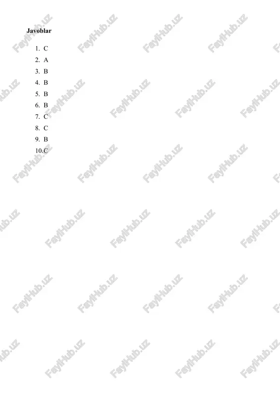 diskriminatsiya haqida test savollari - Page 3