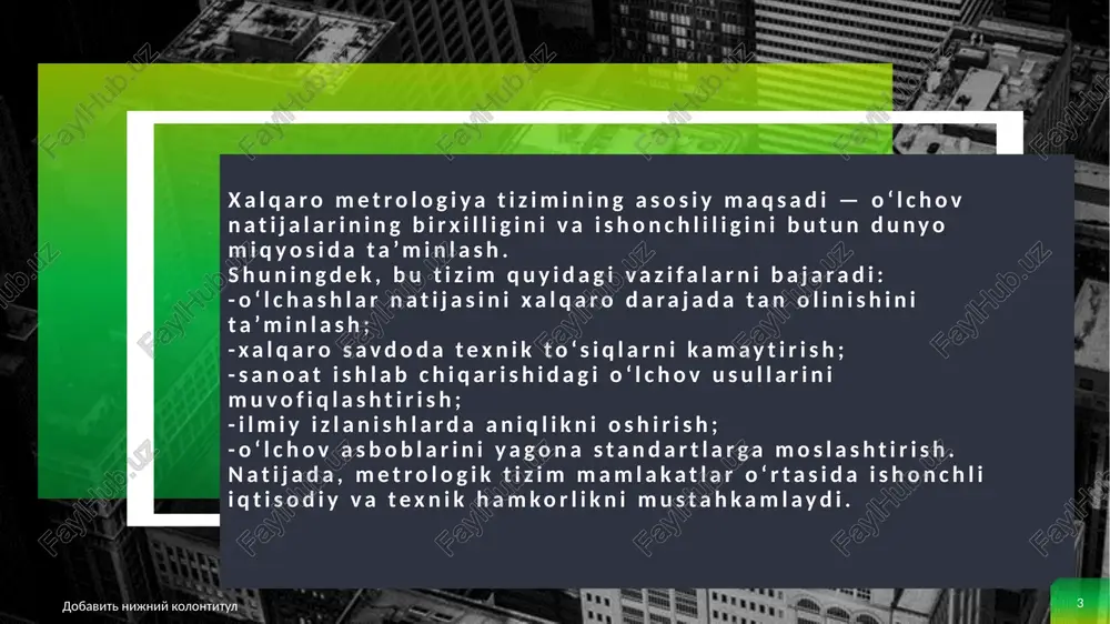 metrologiyabo‘yicha xalqaro tashkilotlar - Page 3
