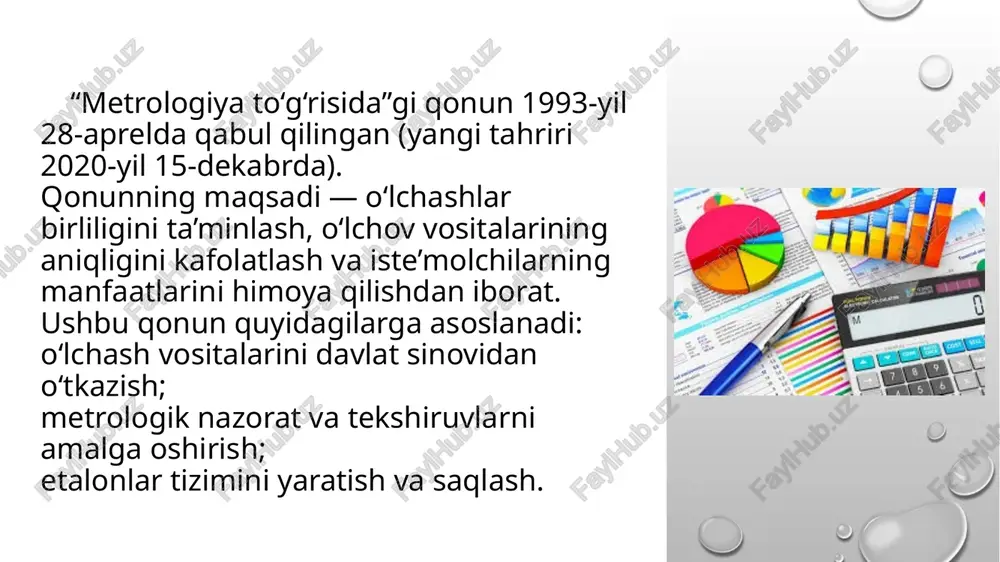 o’zbekiston respublikasining “metrologiya to’g’risida”gi qonuni - Page 3