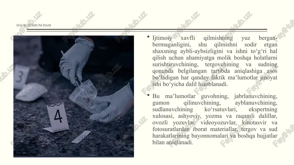 dalillarni bevosita va og’zaki usulda tekshirish - Page 3