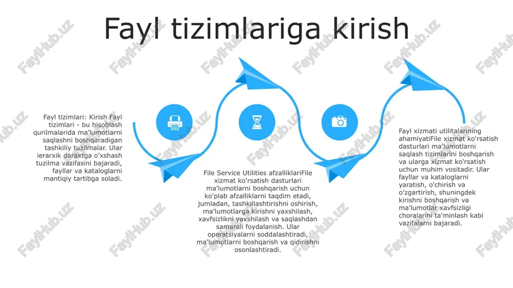 hi dastur boʻlib, xotira qurilmalarini boshqarish vositalarini taqdim etadi fayl tizimlaria fayl tizimi saqlash qurilmasidagi fayllar va maʼlumotlarni tartibga soluvchi va boshqaradigan mantiqiy tuzilmadir. umumiy fayl tizimlariga fat32, exfat, ntfs va ext4 kiradi fayl tizimining yordamchi dasturlari start fayllarni ta'mirlash uchun yordamchi dastur: shikastlangan yoki buzilgan fayllarni tiklaydi, ularning yaxlitligi va foydalanish imkoniyatini ta'minlaydi. diskni qismlarga bo'lish vositalari: saqlash qurilmalarida bo'limlarni yaratish, hajmini o'zgartirish va boshqarish, saqlash maydonini optimallashtirish va ma'lumotlarni samarali tashkil qilish imkonini beradi. fayllarni tiklash bo'yicha yordamchilar: o'chirilgan yoki yo'qolgan fayllarni saqlash qurilmalaridan tiklaydi, tasodifiy o'chirish yoki tizimning ishdan chiqishi natijasida ma'lumotlarni yo'qotish uchun xavfsizlik tarmog'ini ta'minlaydi. disk ta'mirlash vositalari diskinternals partition recovery: yo'qotilgan bo'limlarni, o'chirilgan fayllarni va tasodifiy formatlangan disklarni tiklaydigan, turli fayl tizimlari va stsenariylarini qo'llab-quvvatlaydigan keng qamrovli diskni tiklash dasturi. disk doktor: fayl tizimi xatolarini, buzilgan ma'lumotlarni diagnostika qiluvchi va tuzatuvchi va shikastlangan qattiq disklar va tashqi xotira qurilmalaridan yo'qolgan fayllarni oladigan kuchli vosita. …