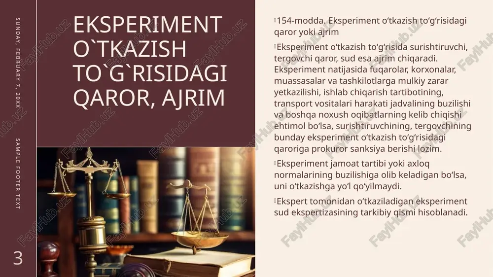eksperiment 153-modda.eksperiment oʻtkazish uchun asoslar - Page 3