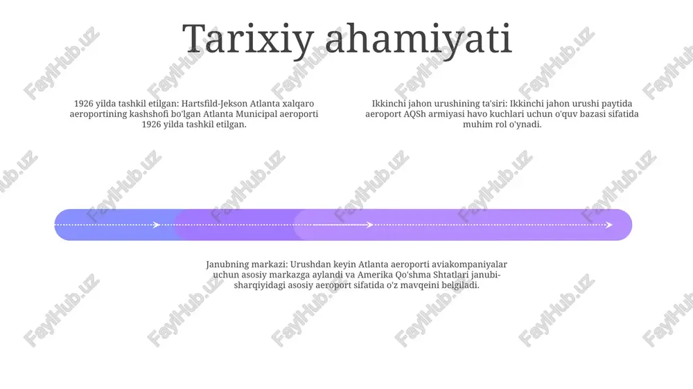 rdan tortib, mazali taomlargacha bo'lgan keng assortimentdagi taomlardan bahramand bo'ling. 2. savdo markazlari: aeroportdagi bir nechta savdo markazlarida chakana terapiya bilan shug'ullaning, ular qator dizaynerlar butiklari, bojsiz do'konlar va mahalliy suvenirlarni taklif qiladi. xavfsizlik va innovatsiyalar ilg'or skrining texnologiyasi: atlanta aeroportida taqiqlangan narsalarni samarali aniqlash va kechikishlarni kamaytirish uchun kompyuter tomografiyasi (kt) skanerlash kabi ilg'or skrining uskunalari qo'llaniladi. biometrik identifikatsiya: aeroport yo‘lovchilarni tezroq va xavfsizroq qayta ishlash uchun biometrik skrining tizimlarini, jumladan, yuzni aniqlash va barmoq izini skanerlashni joriy qildi. innovatsiyalar markazi: atlanta aeroporti innovatsion markazga ega boʻlib, u yerda sanoat rahbarlari xavfsizlikni oshirish va yoʻlovchilar tajribasini yaxshilash uchun yangi texnologiyalarni ishlab chiqish va sinovdan oʻtkazishda hamkorlik qiladi. kelajakdagi rejalar va ishlanmalar avtomatlashtirilgan odamlarni ko'chirish: avtomatlashtirilgan odamlarni tashish ichki va xalqaro terminallarni ulash rejalashtirilgan, bu yo'lovchilarga reyslar o'rtasida o'tishni osonlashtiradi. odamlarni ko'chirish, shuningdek, aeroportning avtoulovlarni ijaraga berish markazi va boshqa ob'ektlardan tashqarida foydalanish imkoniyatini beradi. kengaytirilgan xalqaro yo'lovchi yo'nalishi: aeroport …
