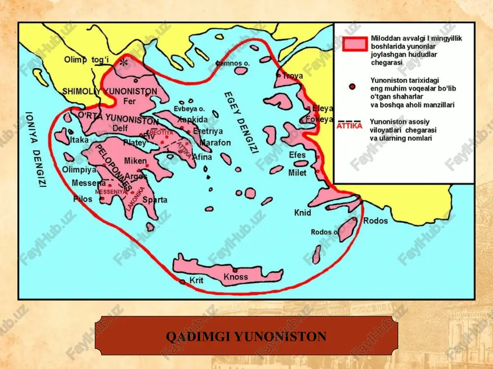 qadimgi yunoniston antik tarixning boshlanishi - Page 3