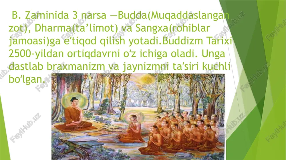 arbiy ruhoniylar faoliyat olib bordilar xristian dini marosimlari misteriyalar (qad. dinlarning maxfiy marosimlari) taʼsirida shakllangan va asosan iso masiq shaxsi bilan bogʻliq. xristianlikdagi pravoslav va katoliklar yetti sirli marosim — choʻqintirish, non va vino totish, xushboʻy moy surish, badanni yogʻlash, nikoh, tavbatazarru va kashishlik (rohiblikka qabul qilish)ni tan oladilar. protestantlar esa faqat choʻqintirish, non va vino totish marosimini eʼtirof qiladilar. katolik oqimi xristianlikning eng katta yo’nalishlaridan biri katolik cherkovidir. bmtning ma’lumotlariga ko’ra, xx asrning oxirlarida katoliklarning soni 900 mln. kishini tashkil etgan. katoliklar asosan g’arbiy, janubi-sharqiy va markaziy yevropada, lotin amerikasida keng yoyilgan. afrika aholisining 1/3 qismi katoliklardir. cherkov shimoliy amerikada kuchli ta’sirga ega bo’lib, dunyoning boshqa mintaqalarida ham keng yoyilgan. katolitsizm ta’limotining manbaini muqaddas bitiklar va rivoyatlar tashkil etadi. bu ikki manba xristianlikda ahamiyati jihatidan teng hisoblansa-da, katolitsizmda boshqa yo’nalishlardan farqli o’laroq, muqaddas rivoyatlardan kengroq foydalaniladi. e’tiboringiz uchun rahmat 😊 image1.jpeg image2.jpeg image3.jpeg image4.jpeg image5.jpeg image6.jpeg image7.jpeg image8.jpeg image9.jpeg …