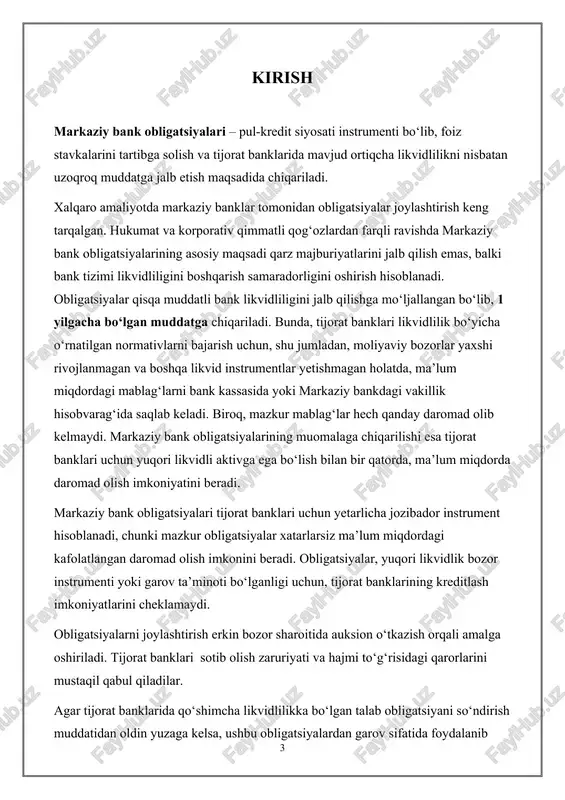 jburiyatlari va obligatsiyalar o'rtasidagi asosiy farq qarz majburiyatlari (qarzlar) va obligatsiyalar iki turdagi moliyaviy yukumliliklardir, lekin ularning asosiy farqi shundaki, qarz majburiyatlaridan kelib chiqqan moliyaviy mablag'lar olishni ta'minlashda birinchi tomondan shaxs yoki tashkilot uchun imtiyoz berish, obligatsiyalar esa kelgusi muddatda moliyaviy mablag'larni qaytarishga majburiyat qo'yishni ifodalaydi. qarzlar: bu, moliyaviy mablag'larni xarid etish uchun olgan yoki olingan pul mablag'laridir, ammo ularni muddati o'tgandan so'ng qaytarish majburiyati yo'qligi tufayli, ular bilan o'zgartirishsiz foydalanish huquqini beradi. qarzlar, muddatli yoki muddatsiz bo'lishi mumkin. obligatsiyalar: bu esa moliyaviy mablag'larni xarid qilish uchun olgan yoki olingan pul mablag'larini kelgusi muddatda, odatda muddati belgilangan shaklda qaytarishga majburiyat solingan yoki olingan yoki qarzlar bilan bo'lishi mumkin. obligatsiyalar sifatida, shaxs yoki tashkilot o'zining mablag'larni boshqa shaxsga bermoqda yoki xizmat olib berishda shartnoma yoki to'lov sharti bilan majburiyat qabul qiladi. asosiy farq shu, qarzlar mablag'ni olib bo'lishda o'zgarishsiz bo'lib, obligatsiyalar esa qaytarish tartibida majburiyatni ifodalaydi. 2. qarzni boshqarishda qanday strategiyalardan …