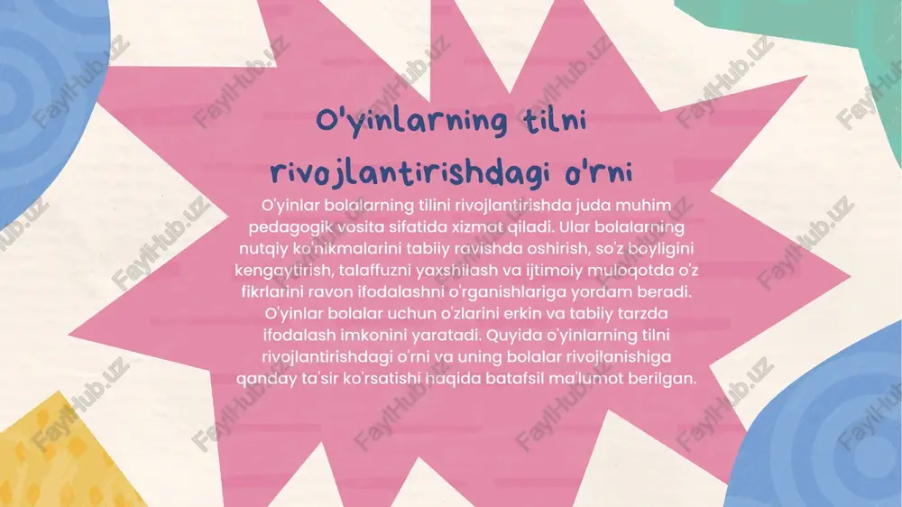 til va nutq markazida o'yinlarni tashkil qilish - Page 3