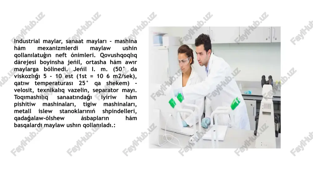 energetikalıq úskenelerinde maylaw materialları - Page 3