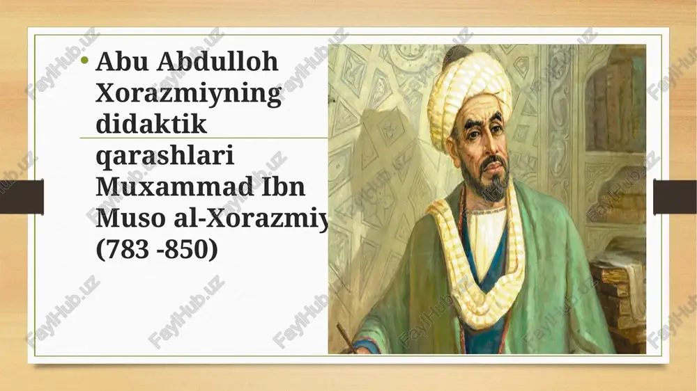 al-xorazmiy va beruniyning pedagogik g’oyalari - Page 3