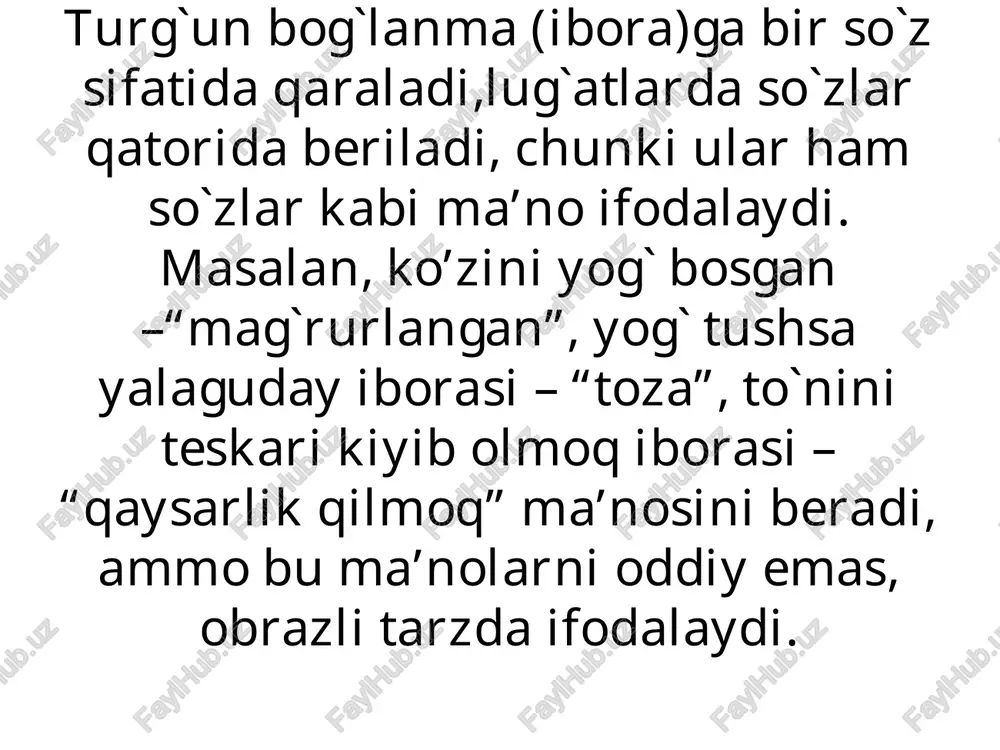 so’z birikmasi va turg’un bog’lanma - Page 3