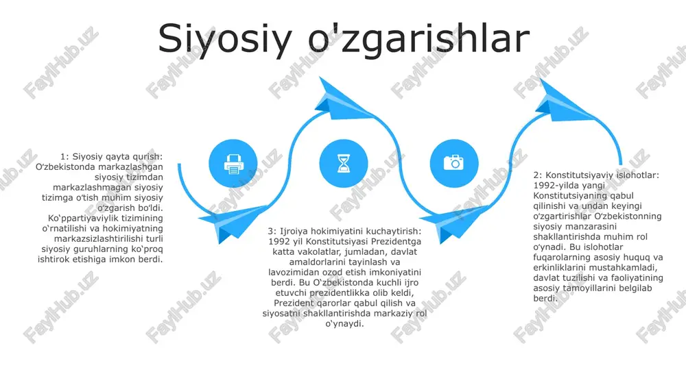 ulushi 1990-yildagi 6,6 foizdan 2021-yilda 11,2 foizgacha oshdi. o‘rtacha umr ko‘rish davomiyligi oshib borishi bilan bu tendentsiya davom etishi kutilmoqda. urbanizatsiya: o'zbekistonda so'nggi yillarda tez sur'atlar bilan urbanizatsiya kuzatilmoqda. 2000 yilda aholining atigi 35 foizi shaharlarda yashagan bo'lsa, 2021 yilda bu ko'rsatkich 56 foizga ko'tarildi. bu o'zgarish asosan iqtisodiy imkoniyatlarning oshishi va shaharlarda yashash sharoitlarining yaxshilanishi bilan bog'liq. urbanizatsiya ushbu urbanizatsiya muhim ijtimoiy o'zgarishlarga olib keldi, jumladan, qishloq xo'jaligidan tashqari sohalarda bandlikka o'tish, ta'lim va sog'liqni saqlashdan foydalanish imkoniyatlarini oshirish va turmush tarzini o'zgartirish. o‘zbekistonda urbanizatsiya jadal sur’atlar bilan o‘sib bormoqda, shahar aholisi 1989-yildagi 30,9 foizdan 2022-yilda 57,8 foizga oshgan. hukumat urbanizatsiyani boshqarish siyosatini amalga oshirdi, masalan, mintaqaviy muvozanatli rivojlanishni rag'batlantirish va shahar o'sishini qo'llab-quvvatlash uchun infratuzilmaga sarmoya kiritish. qishloq taraqqiyoti 2: loyiha qishloq xoʻjaligi mahsuldorligini oshirish, infratuzilmani rivojlantirish, turizmni rivojlantirish va qishloq jamoalarining imkoniyatlarini kengaytirish uchun jamoatchilik tashabbuslarini qoʻllab-quvvatlashga qaratilgan. 1: o‘zbekistonda qishloq taraqqiyoti iqtisodiy imkoniyatlarni oshirish, xizmatlardan foydalanish …