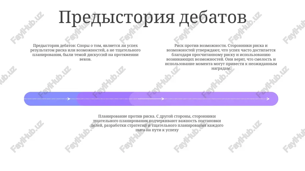di konkurentov i dostigayut vidayushixsya rezultatov balansirovanie riskov i planirovaniya balansirovanie riskov i planirovaniya prinyatie riska. prinyatie riska mojet privesti k znachitelnomu voznagrajdeniyu i uskoreniyu progressa. eto trebuet gotovnosti otpravitsya na neizvedannuyu territoriyu i razdvinut granitsi. naprimer, investitsii v bistrorastushiy startap ili vibor netraditsionnogo karernogo puti mogut prinesti sushestvennuyu pribil. planirovanie. tshatelnoe planirovanie obespechivaet strukturirovanniy podxod k dostijeniyu tseley. eto predpolagaet tshatelnoe rassmotrenie potentsialnix prepyatstviy, razrabotku strategiy i ustanovlenie realistichnix srokov. predvidya problemi i realizuya nepredvidennie obstoyatelstva, planirovanie mojet minimizirovat riski i povisit veroyatnost uspexa istorii uspexa: lyudi, idushie na risk 2. tshatelnoe planirovanie. tshatelnoe planirovanie obespechivaet strukturirovannuyu osnovu dlya uspexa. bill geyts, souchreditel microsoft, ob'yasnil vosxojdenie svoey kompanii godami tshatelnogo planirovaniya i realizatsii. tshatelno opredeliv osnovnie etapi i strategii, on prevratil microsoft v mirovogo texnologicheskogo lidera. 1. risk. otkritie neizvedannogo mojet privesti k revolyutsionnim otkritiyam i dostijeniyam. ilon mask, osnovatel tesla i spacex, yavlyaetsya primerom etogo. ego nepokolebimoe stremlenie …