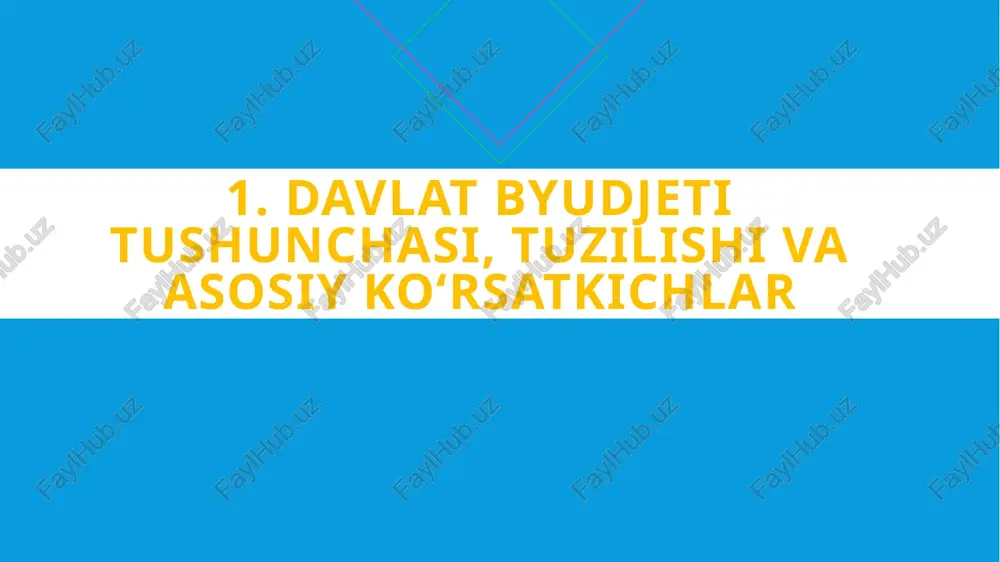 lanishiga muvofiq byudjetning kapital xarajatlari tarkibiga kiritiladigan boshqa xarajatlar kiradi. 9 slayd 4 s analizom proekta byudjetning joriy xarajatlari tarkibi quyidagilardan iborat bo‘lishi mumkin: davlat iste’moli xarajatlari (iqtisodiy va ijtimoiy infratuzilmani, milliy xo‘jalikning davlat darmoqlarini saqlash, fuqarolik va harbiy xarakterdagi tovarlar va xizmatlarni sotib olish, davlat muassasalarining joriy xarajatlari); hokimiyatning quyi organlari, davlat korxonalari va xususiy korxonalarga joriy subsidiyalar; transfert to‘lovlari; davlat qarzlari bo‘yicha foizlarni to‘lash;  boshqa xarajatlar. 10 slayd 4 s analizom proekta davlat budjeti xarajatlari: davlat byudjeti xarajatlari 2024-yil yakuni bilan 310 926,2 mlrd so‘mni tashkil qildi. 11 3. fiskal siyosatning mazmun mohiyati va asosiy maqsadlari 12 slayd 4 s analizom proekta davlat iqtisodiyotni tartibga solishda fiskal va monetar siyosatdan foydalanadi. fiskal siyosatda davlatning byudjet parametrlari va soliq stavkalari koʻrib chiqiladi. “oʻzbekiston – 2030” strategiyasidan kelib chiqib fiskal siyosatning uzoq muddatdagi asosiy maqsadlari quyidagilar: aholi farovonligini taʼminlash yoʻnalishida: – barqaror iqtisodiy oʻsish orqali daromadi oʻrtachadan yuqori boʻlgan …