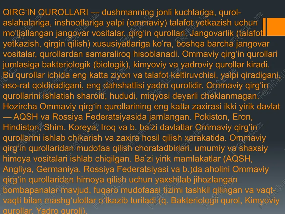 ommaviy qirg'inqurollar - Page 3