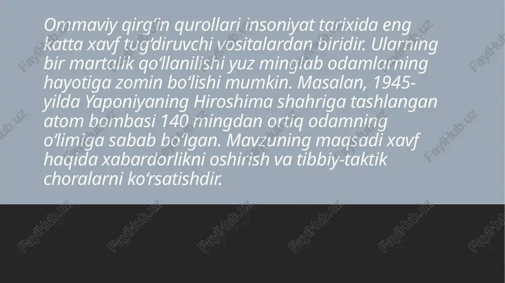 ommaviy qirg'inqurollari - Page 3