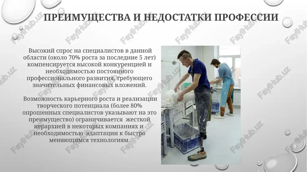 a tsel — dostich urovnya senior software engineer cherez 5 let, osvoiv ne menee 3 spetsializirovannix freymvorkov i poluchiv sertifikati podtverjdayushie moi naviki v razrabotke na yazike python. v techenie pervix 10 let kareri ya nameren poluchit opit raboti v 2-x raznix mejdunarodnix kompaniyax, chtobi rasshirit svoy krugozor i adaptirovatsya k razlichnim korporativnim kulturam. spasibo za vnimanie @taqdimot_robot image3.png image4.jpg image5.jpg image6.jpg image7.jpg image8.jpg image9.jpg image10.jpg image11.jpg image12.jpg image13.jpg image1.png