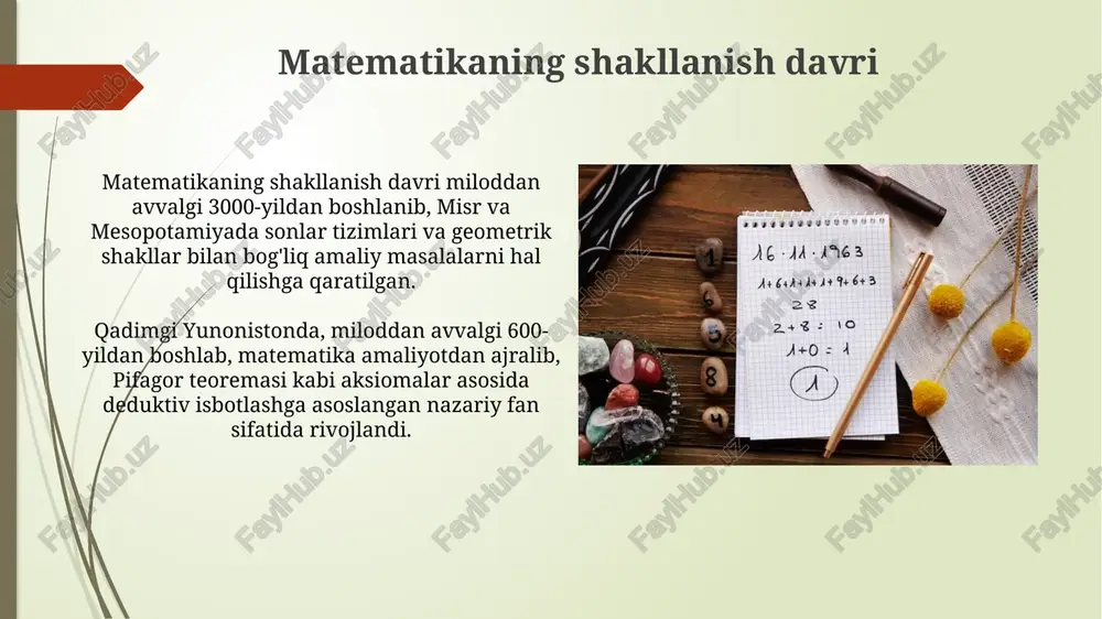 matematikaning rivojlanish davrlari - Page 3