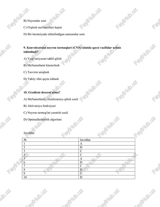 neyron tarmoqlar - Page 3